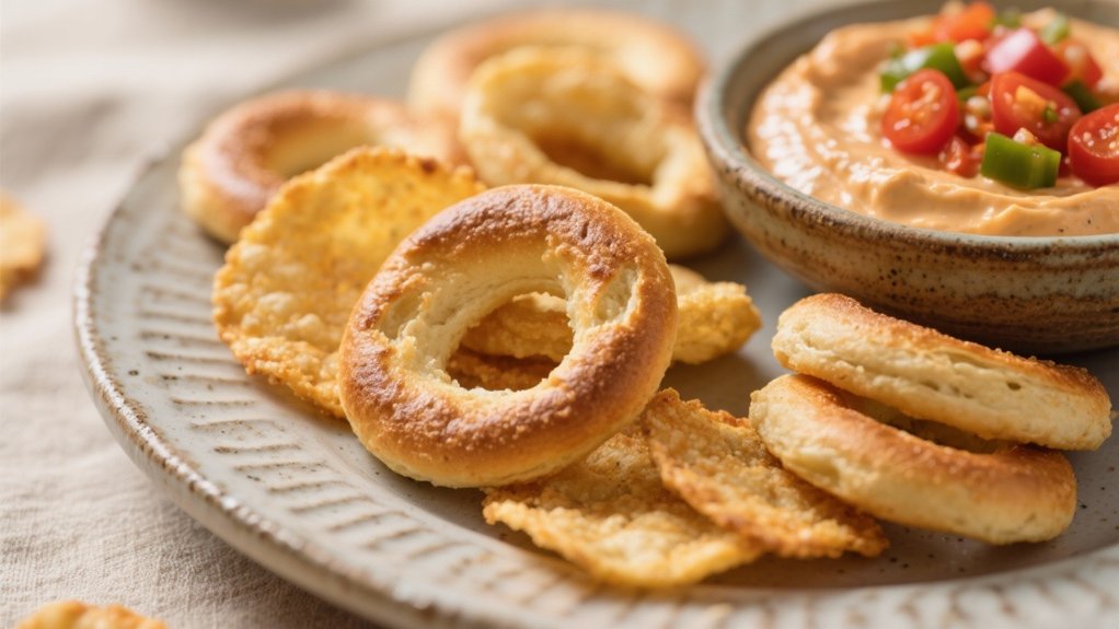 bagel chips for dipping