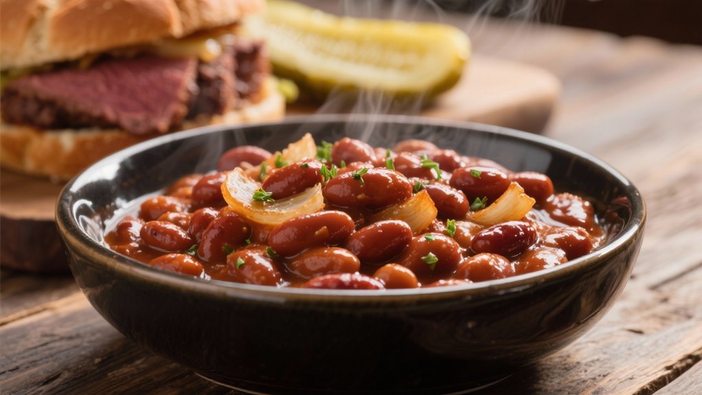 baked beans complement roast beef