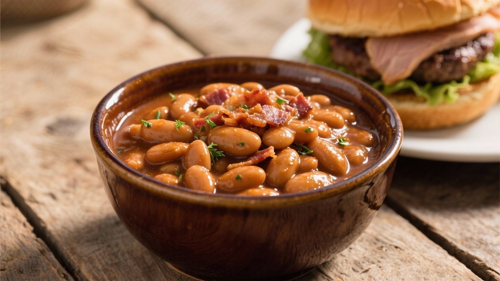 baked beans complement turkey burgers