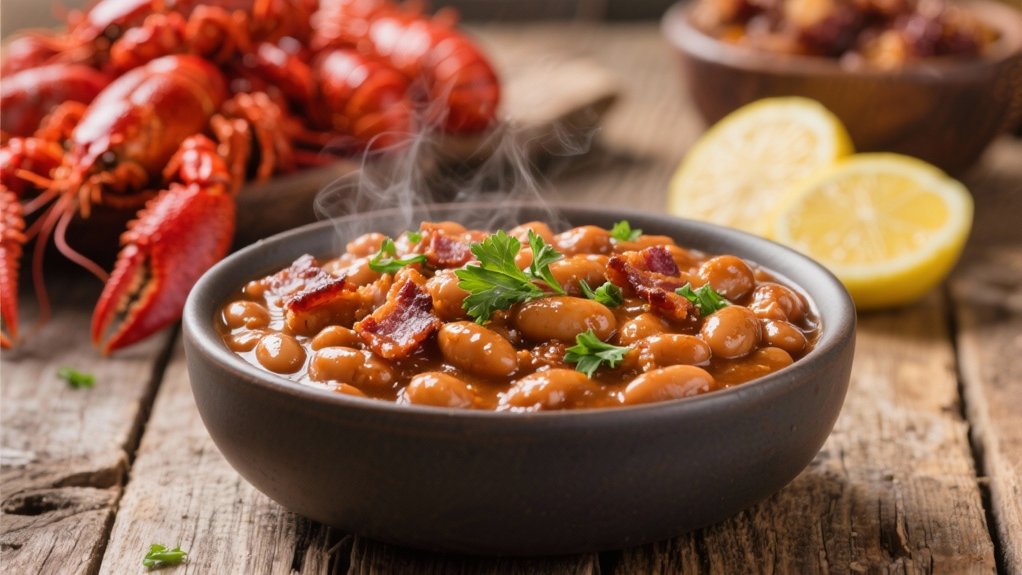 baked beans enhance crawfish boil