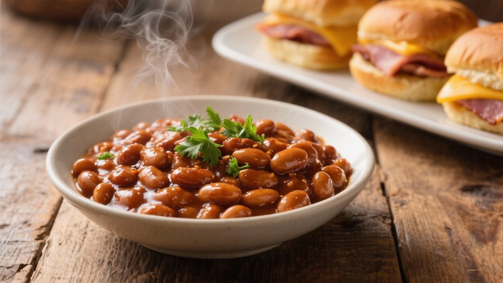 baked beans enhance sliders