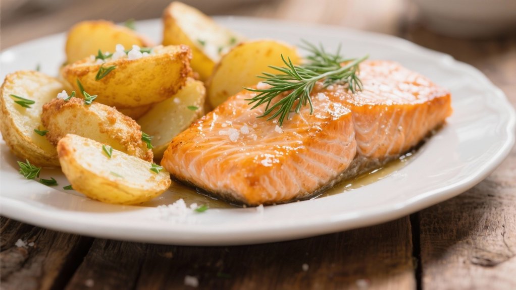 baked salmon with dill