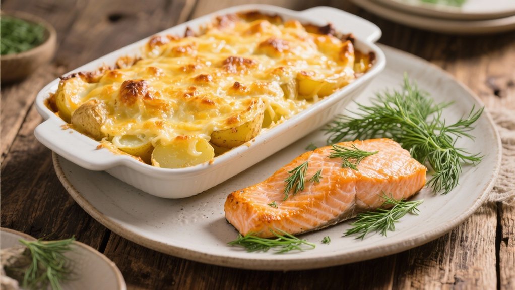 baked salmon with dill