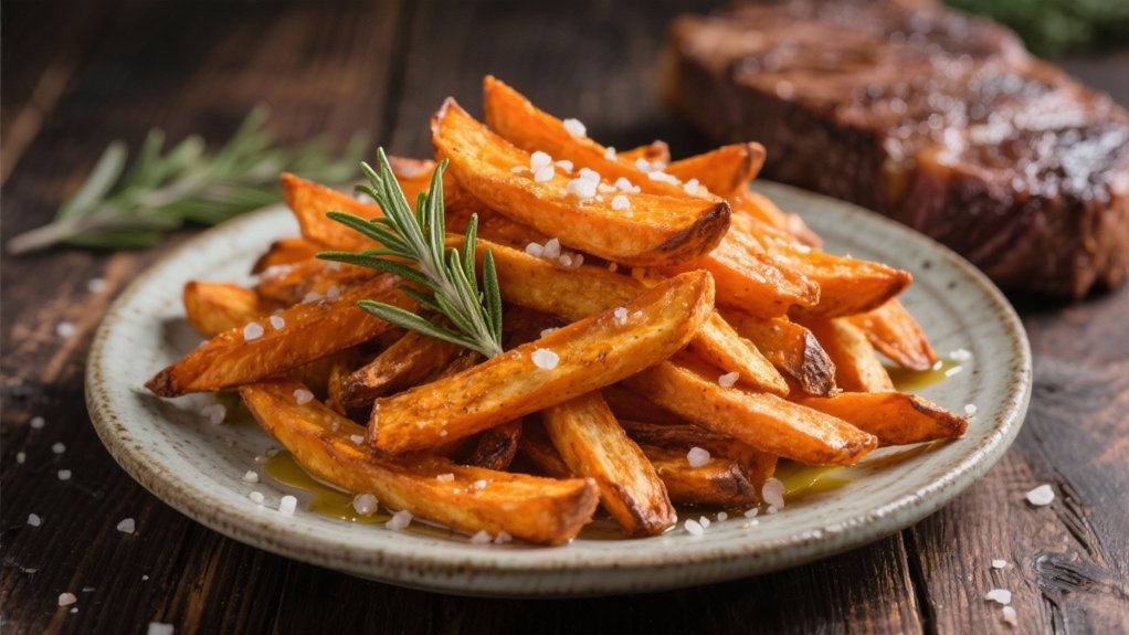 baked sweet potato fries
