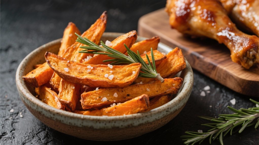 baked sweet potato fries