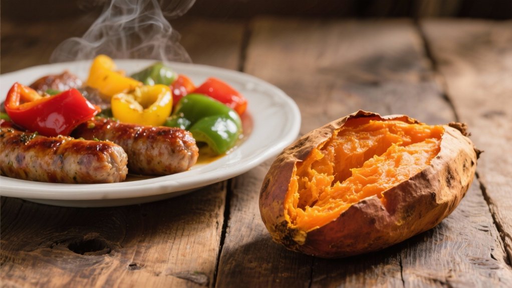 baked sweet potatoes toppings