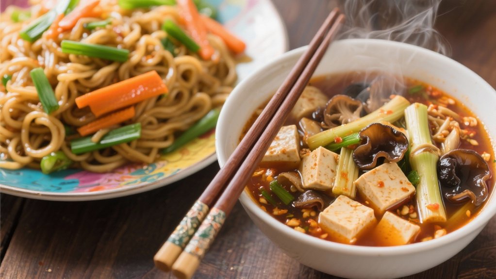 balance of bold flavors