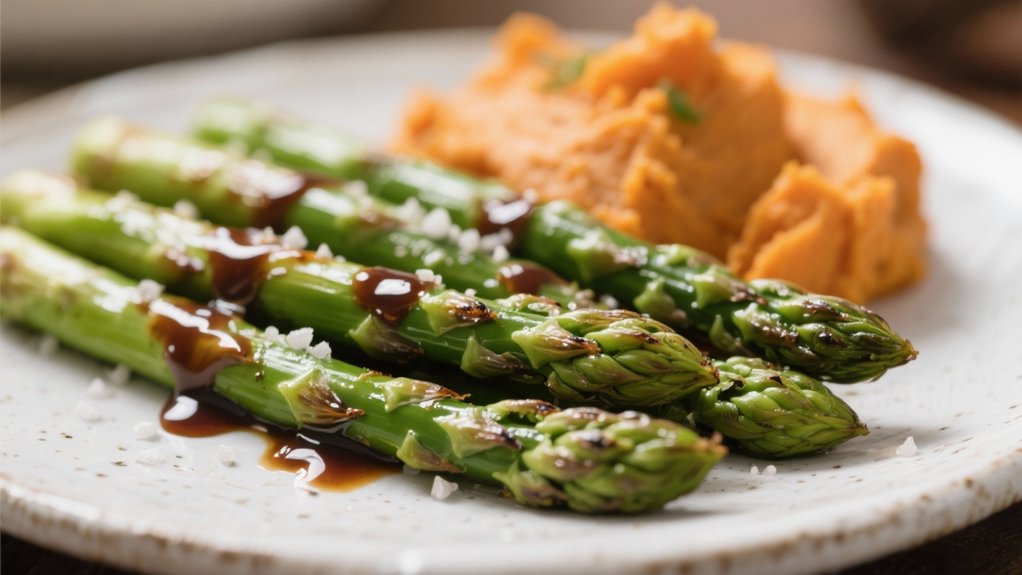 balsamic glazed asparagus delight