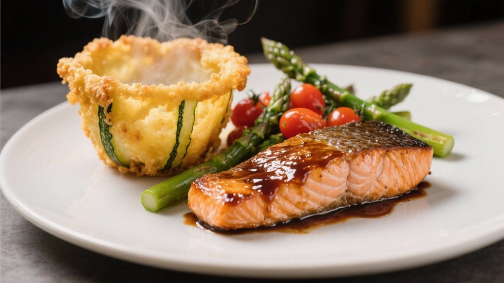 balsamic glazed salmon delight
