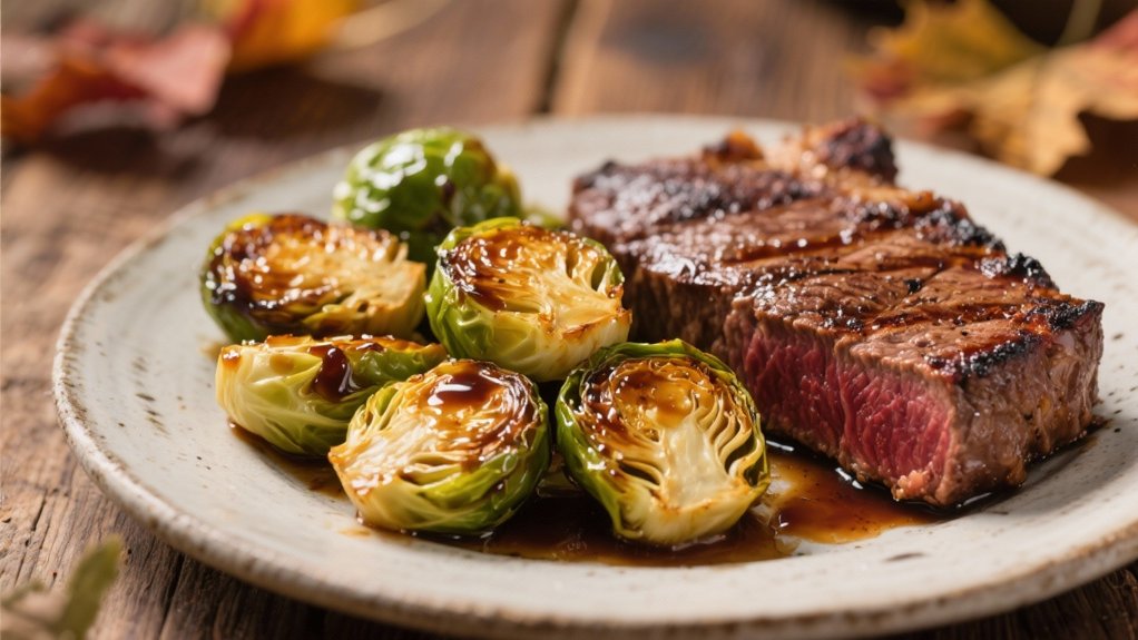 balsamic roasted brussels sprouts