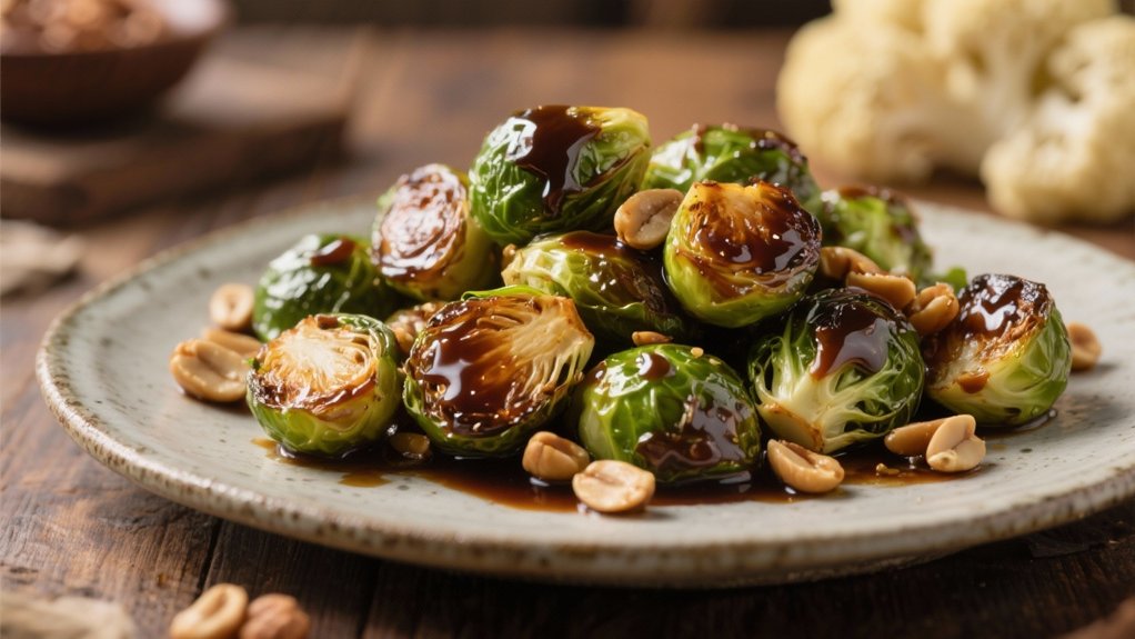 balsamic roasted brussels sprouts