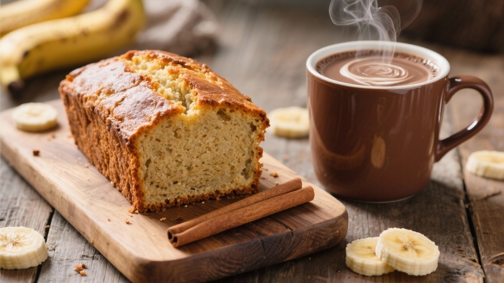 banana bread complements cocoa