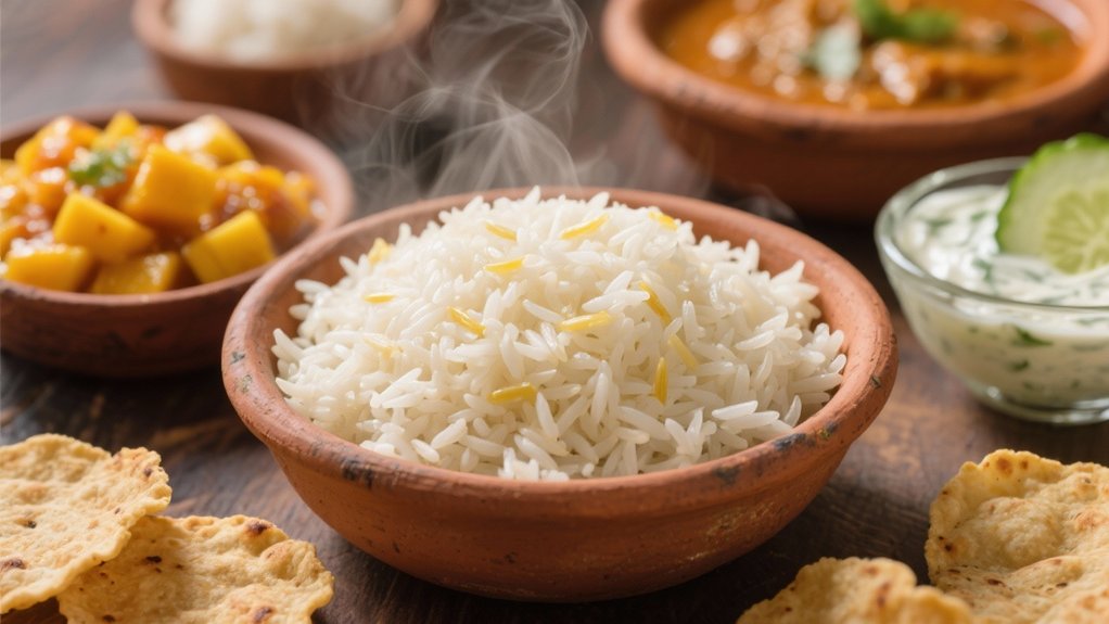 basmati rice enhances curries