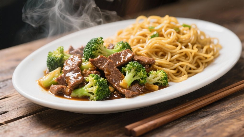 beef and broccoli stir fry