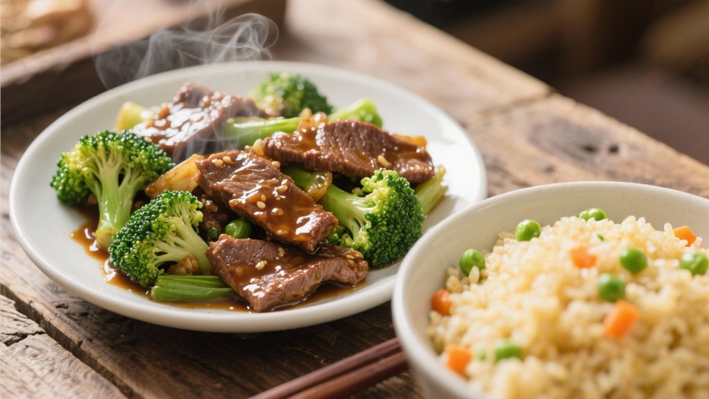 beef broccoli rice perfection