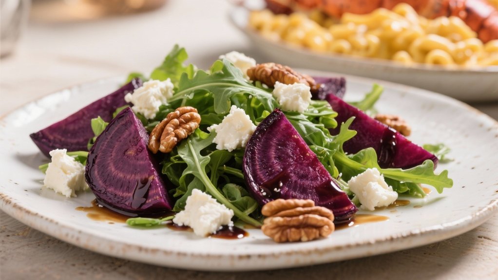 beets cheese earthy contrast