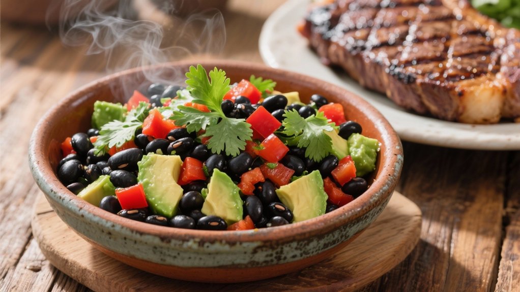 black bean avocado salad