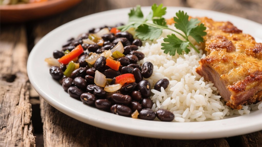 black beans and rice