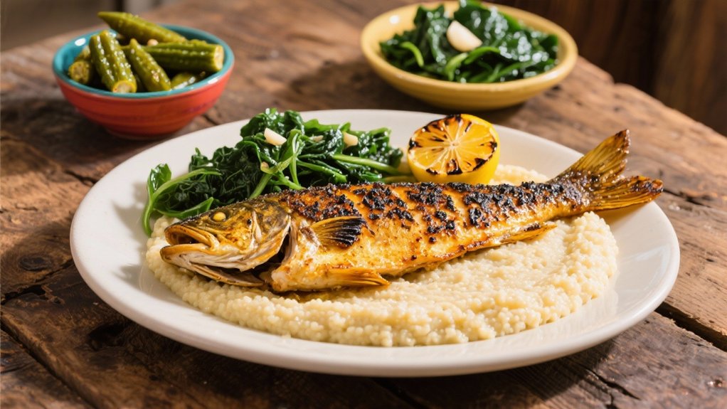 bold blackened catfish dish