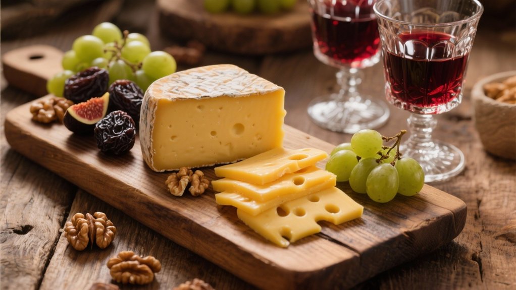 bold contrast cheese pairing