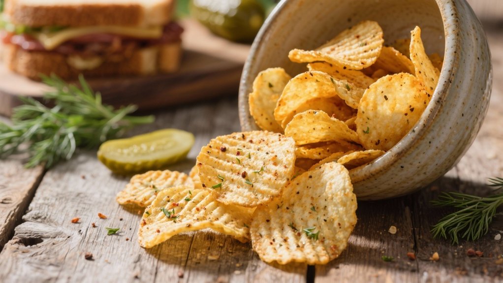 bold flavored crunchy chips