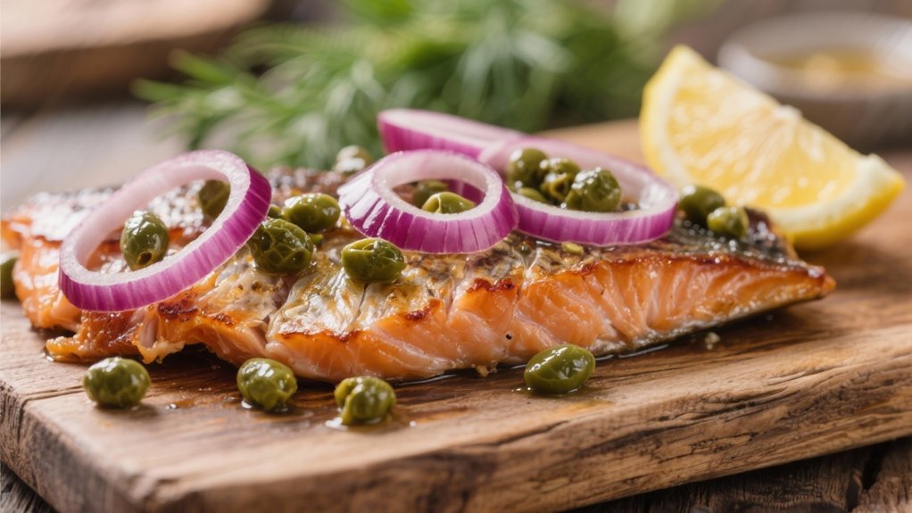 bold flavors for trout