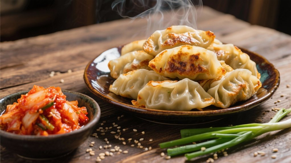 bold kimchi for potstickers