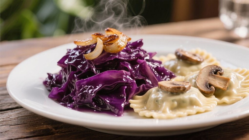 braised cabbage with sweetness