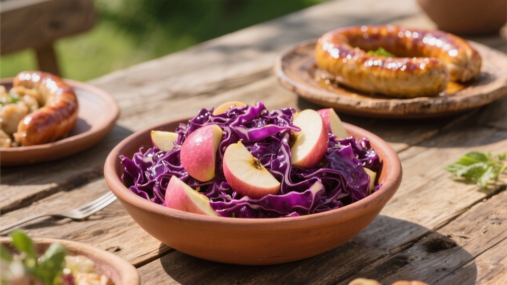 braised red cabbage apples