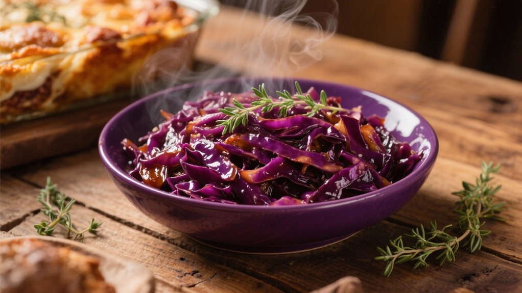 braised red cabbage perfection