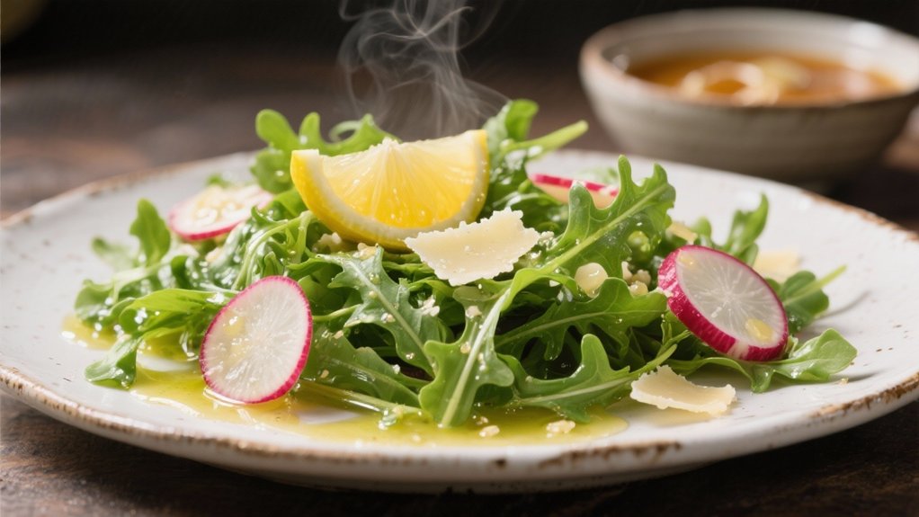bright arugula salad delight
