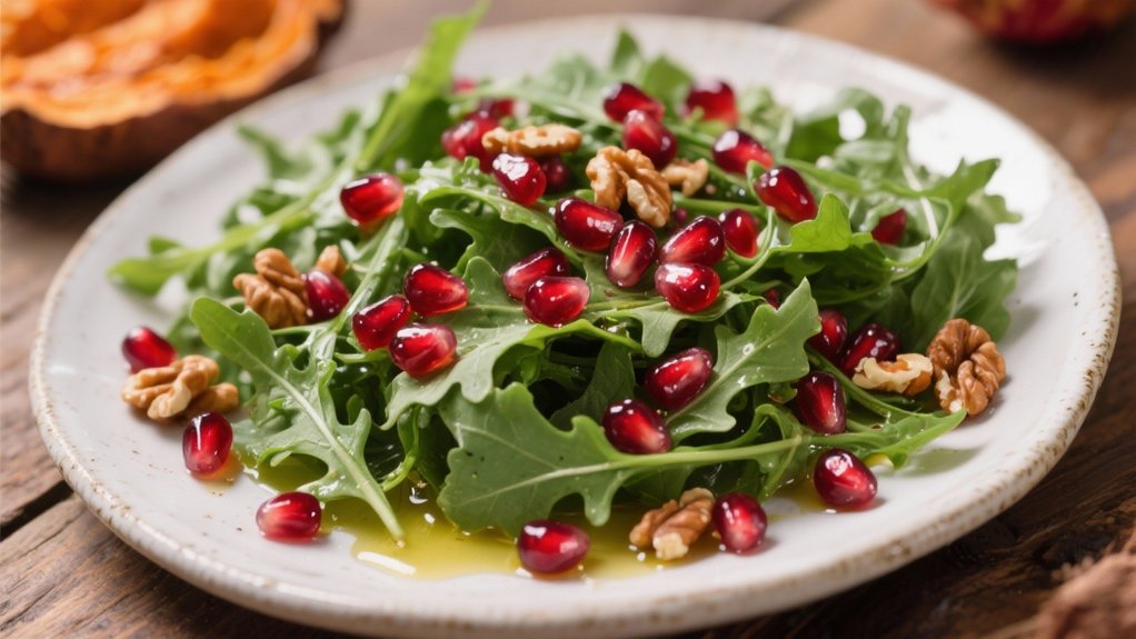 bright peppery arugula salad