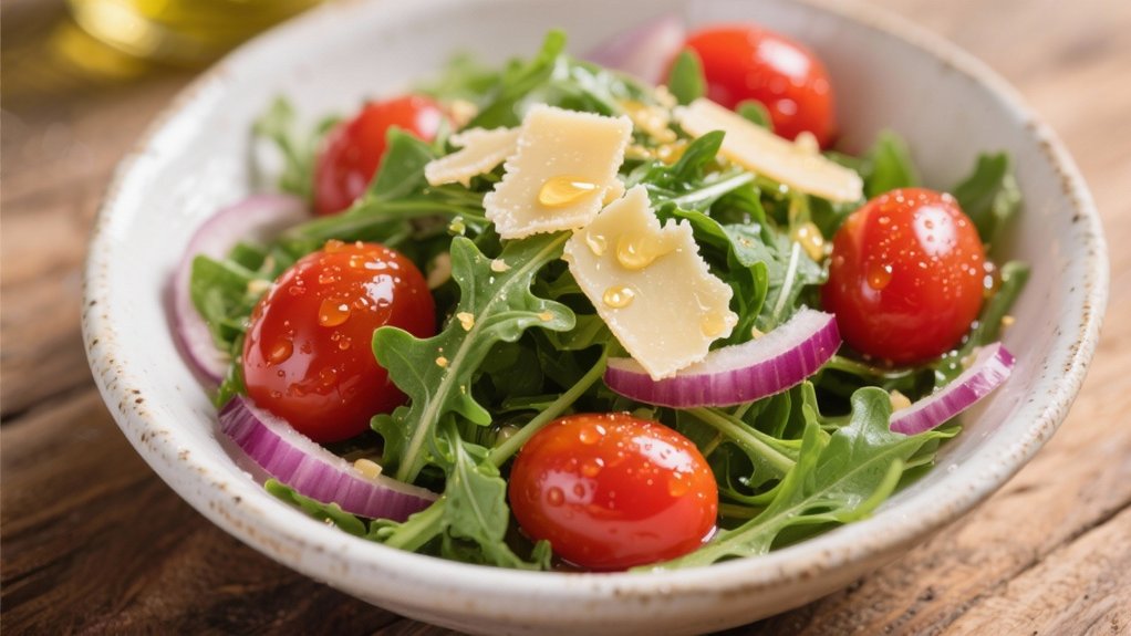 bright refreshing salad flavors