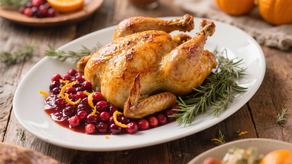 bright tangy cranberry sauce