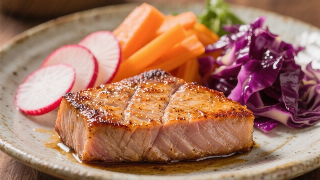 bright tangy crunchy accompaniments