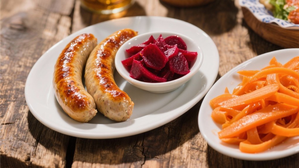 bright tangy pickled vegetables