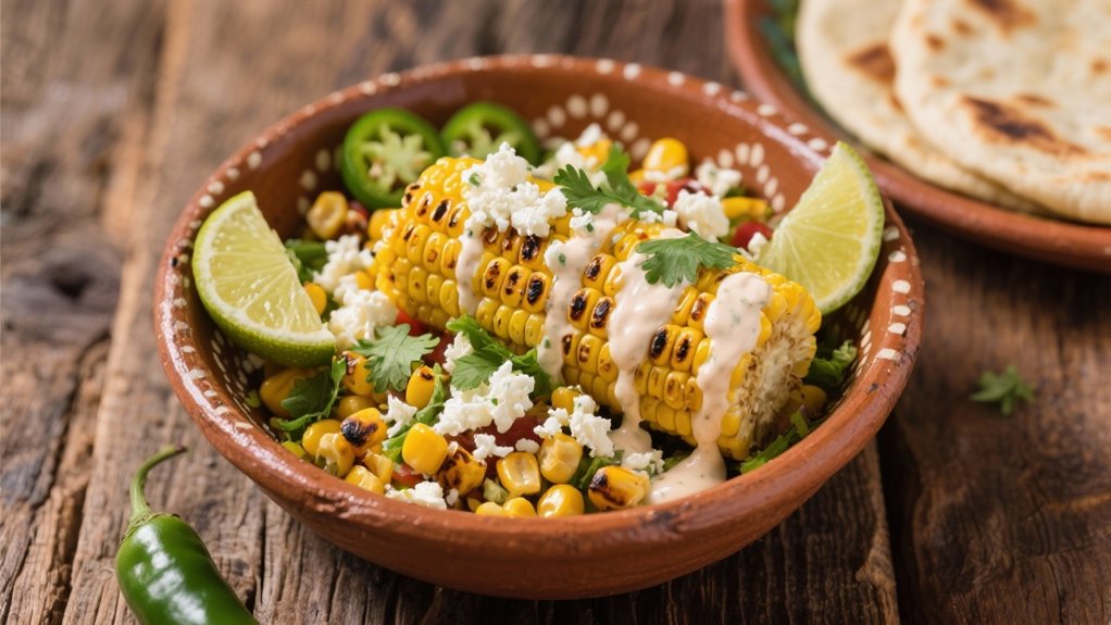 bright zesty corn salad