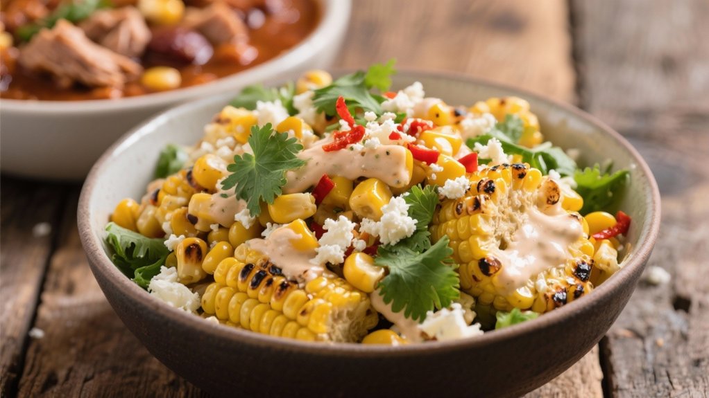 bright zesty corn salad