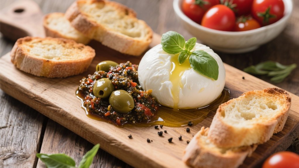 burrata olive oil delight