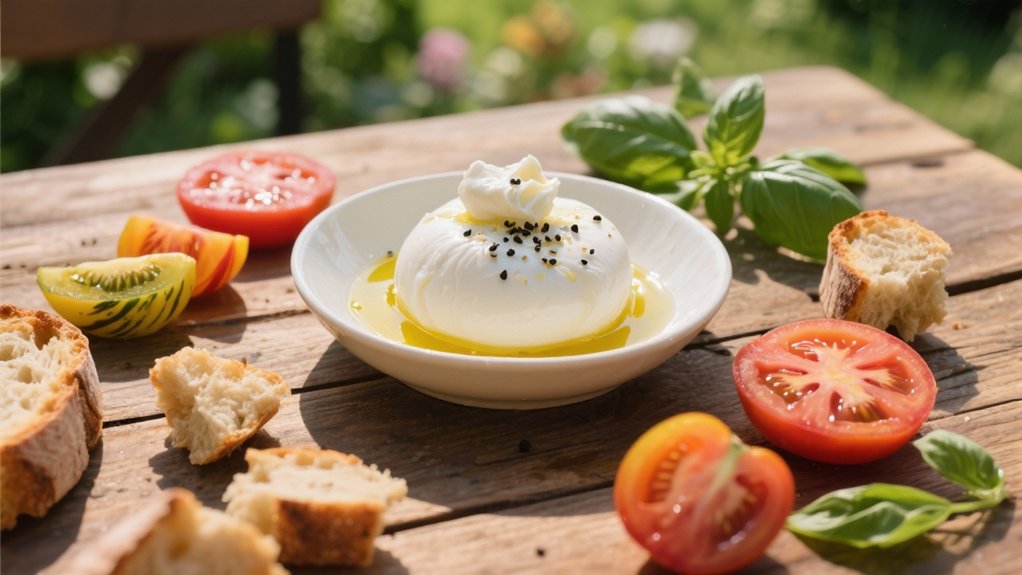 burrata olive oil flavor