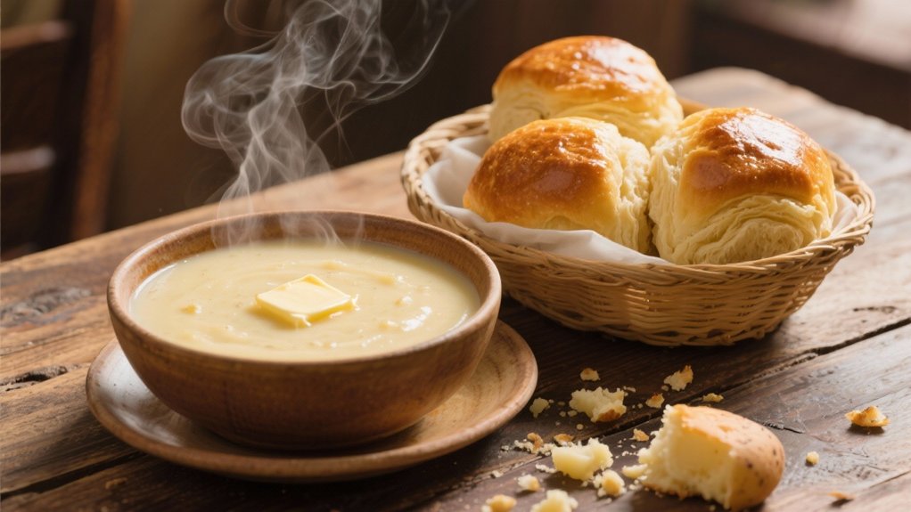 buttered dinner roll variations