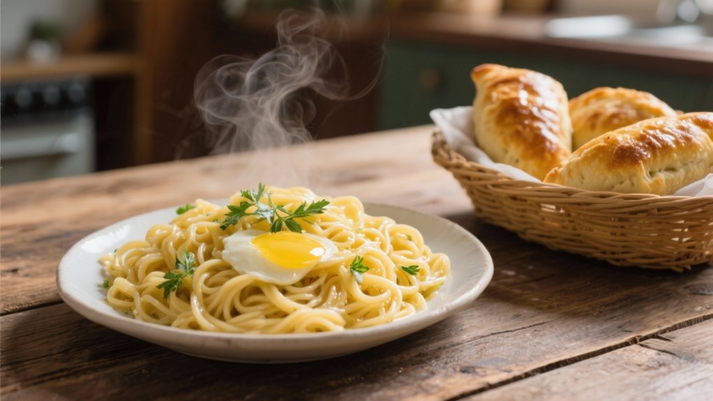 buttered egg noodles bliss