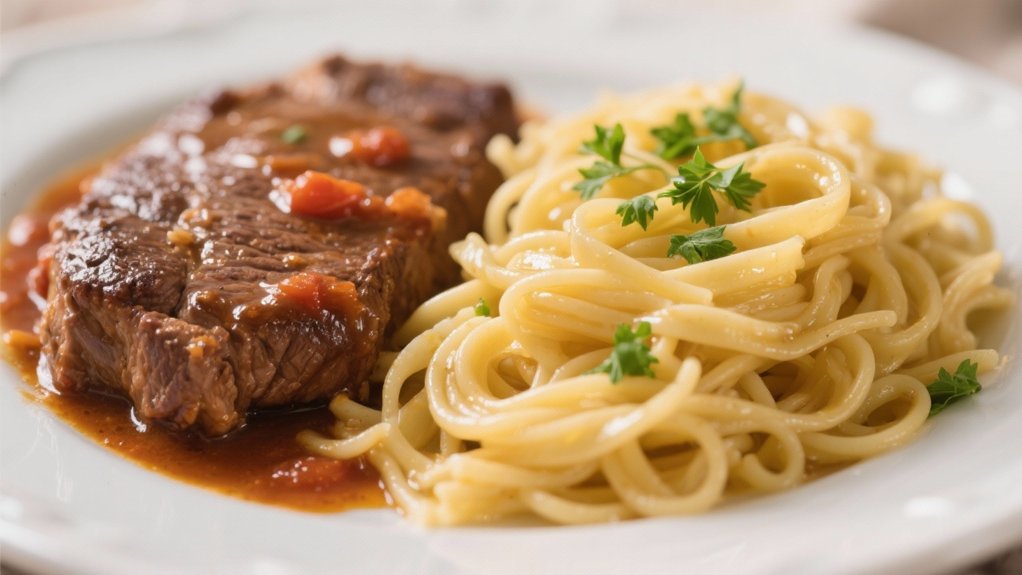 buttered egg noodles delight