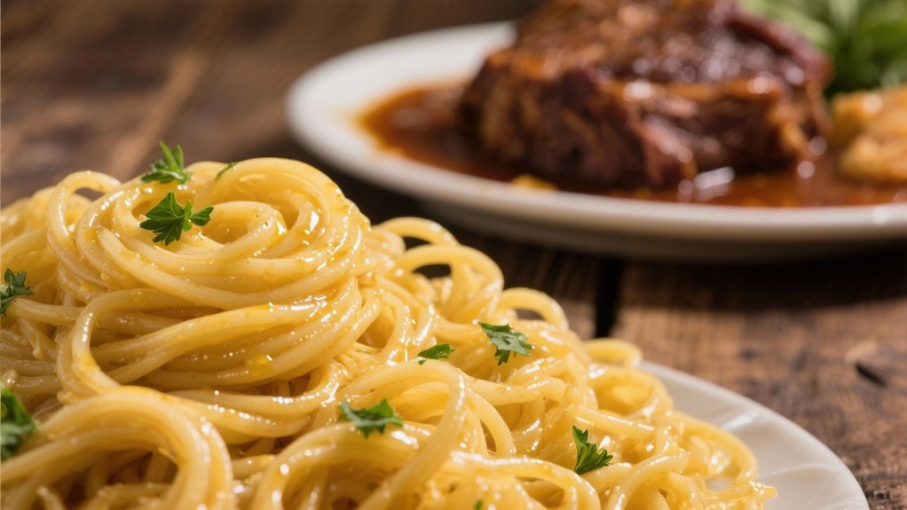 buttered egg noodles recipe