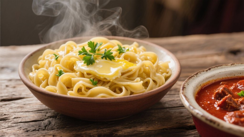 buttered egg noodles recipe