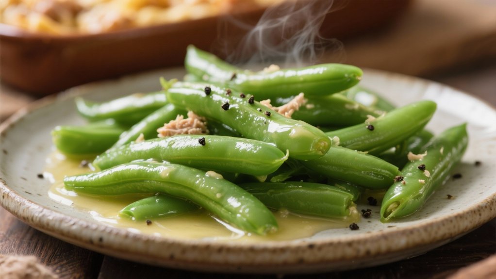 buttered green beans recipe