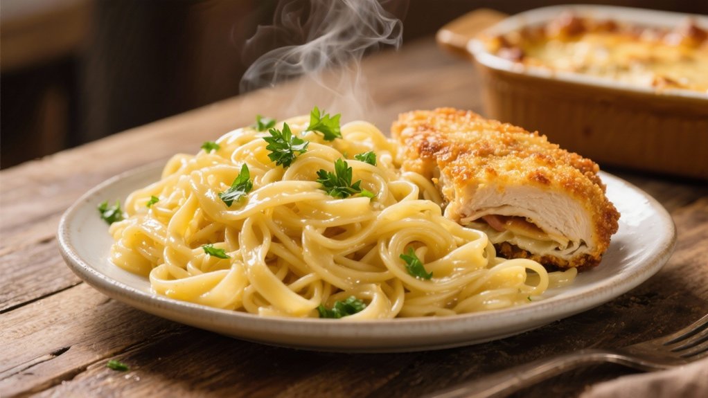 buttered noodles enhance casseroles