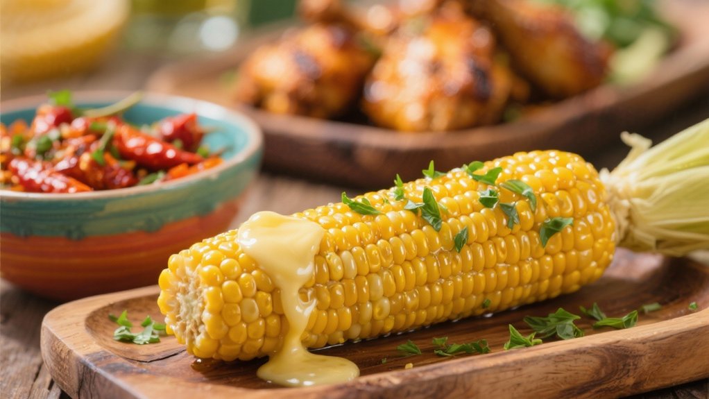buttered sweet corn contrast