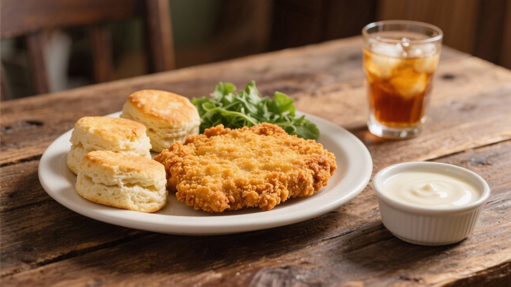 buttermilk biscuits with gravy