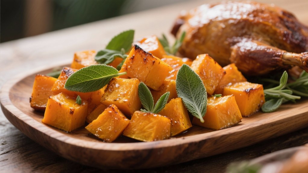 butternut squash with sage